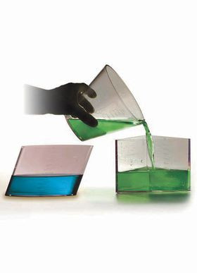 Емкости для измерения объема геометрических тел. Дополнительный набор.