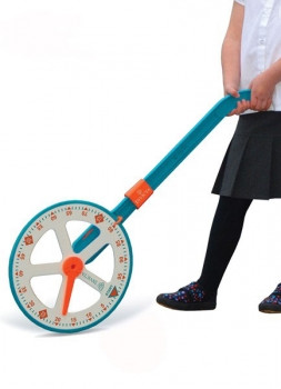 Курвиметр (дорожное колесо) для измерения пути на местности