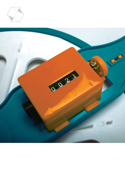 Счетчик для курвиметра (дорожного колеса)