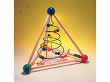 Лабиринт проволочный настольный (треугольная пирамида)