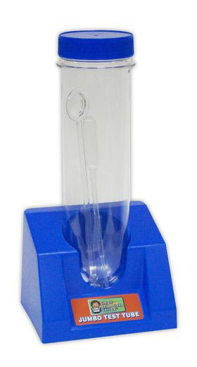 Большая пробирка на подставке (сложкой и пипеткой)