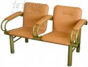 Двухместная секция кресел СК-1.2-3П, 1188*570*745 мм, обивка кат. 1