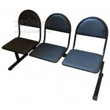 Двухместная секция кресел СК-3.2, 940*510*840 мм, обивка кат. 2