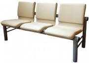 Трехместная секция кресел СК-1/2.3, 1468*570*750 мм, обивка кат. 3