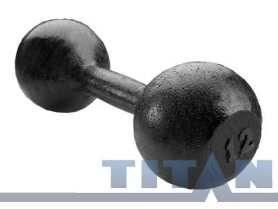 Гантели литые - 12 кг.