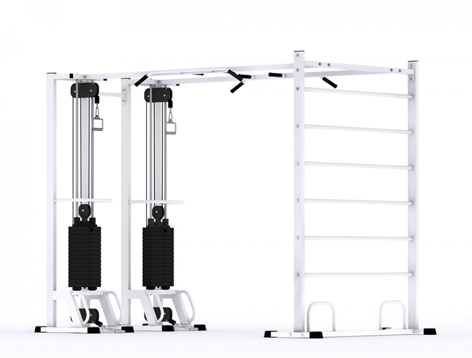 Реабилитационный комплекс со шведской стенкой