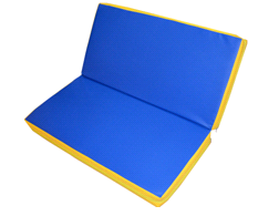 Мат гимнастический «складной 2 секции»1000х1000х80мм.
