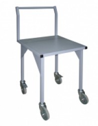 Тележка для транспортировки баков  Ш500* Г500*В980, сталь с полимерно-порошковым покрытием