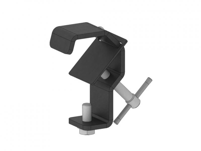 Струбцина стандартная С-01-Т под трубу до 58 мм, с зажимной пластиной