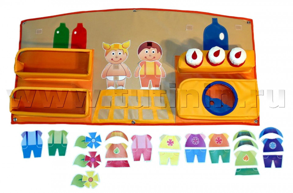 Дидактическое панно я одеваюсь 