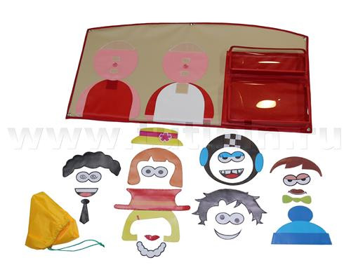 Дидактическое панно смешные человечки 