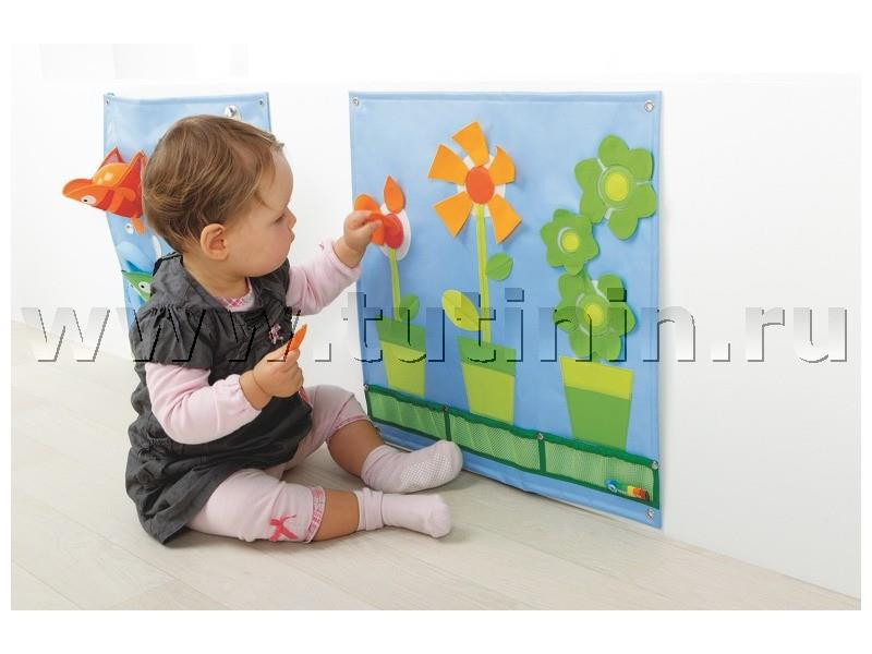 Дидактическое панно цветочки 