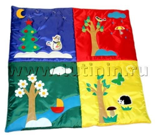 Времена года дидактический коврик