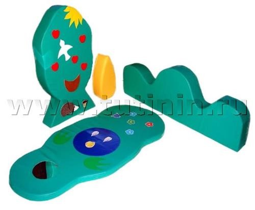 Дидактическая полянка: куст большой