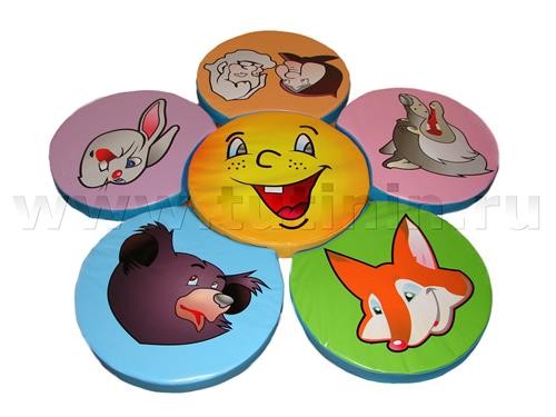 Напольная игра «колобок»