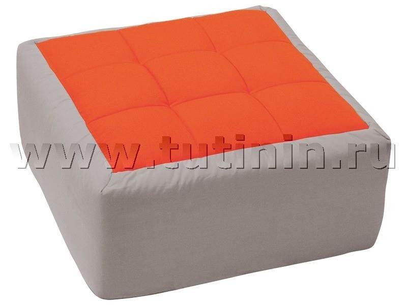 Пуф квадратный материал чехла - полибрушет, 100 % полиэстер, плотность 190 г\м2
