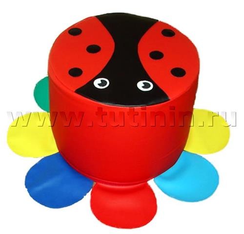 Пуфик «божья корвка»