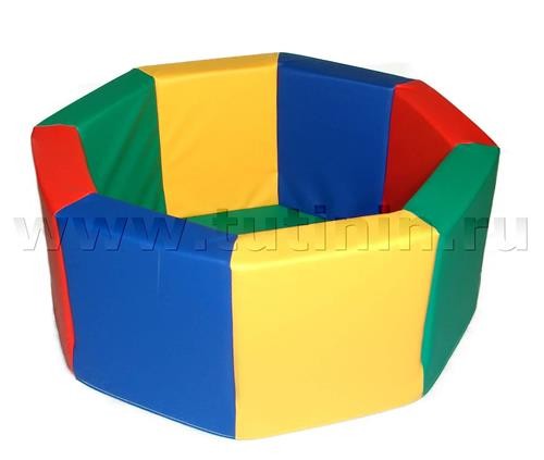 Сухой бассейн без аппликации