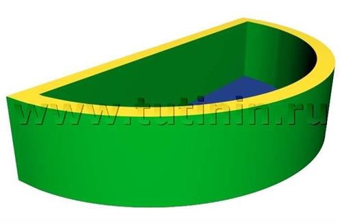 Сухой бассеин (полукруглый)