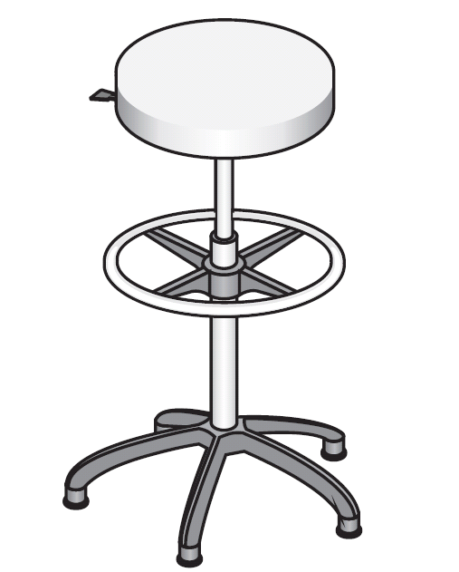 Табурет газ-лифт Стл-4