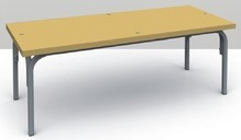 Скамья с настилом из ЛДСП, 400*1200*400 мм.