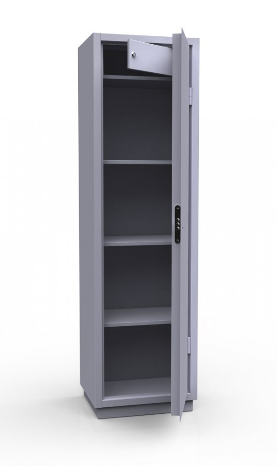 Картотечный шкаф под подвесные папки формата А10, 1550*440*360 мм.