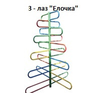 Лаз «Елочка», 1500*1500*1800 мм