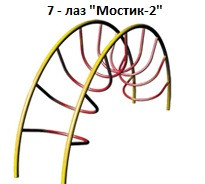 Лаз «Мостик 2», 3000*650*1500 мм