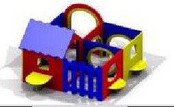 Лабиринт 4 секции, 2000*2100*1300 мм