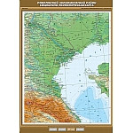 Поволжский экономический район. Социально-экономическая карта, 100*140 см