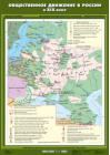 Общественное движение в России в XIX веке, 70*100 см