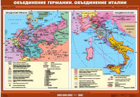 Объединение Германии.Объединение Италии, 100*140 см